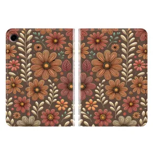 ART Zaklápacie puzdro pre Samsung Galaxy Tab A9 / Galaxy Tab A11 VINTAGE BLOSSOM