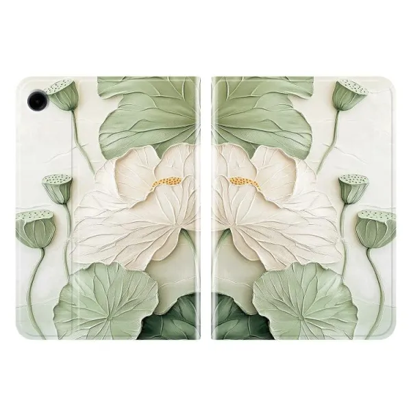 ART Zaklápacie puzdro pre Samsung Galaxy Tab A9 / Galaxy Tab A11 LOTUS