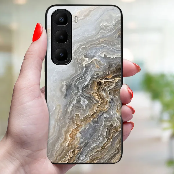 MY ART Ochranný kryt pre Infinix Hot 50 Pro+ BEIGE (151)