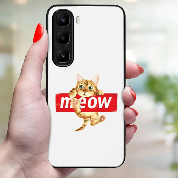 MY ART Ochranný kryt pre Infinix Hot 50 Pro+ MEOW (183)