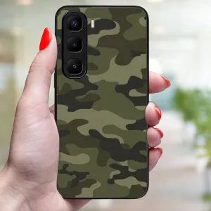 MY ART Ochranný kryt pre Infinix Hot 50 Pro+ GREEN CAMO (235)