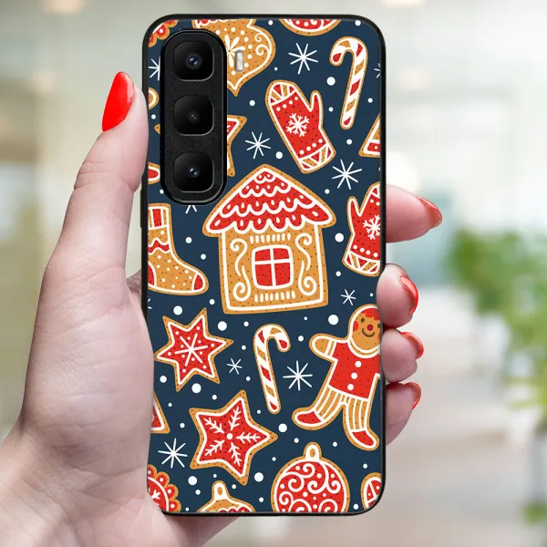 MY ART Kryt s vianočným dizajnom Infinix Hot 50 Pro+ CHRISTMAS (069)