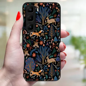 MY ART Kryt s vianočným dizajnom Infinix Hot 50 Pro+ WINTER (071)