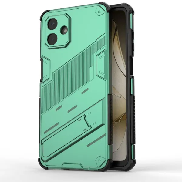 BIB Ochranný obal so stojanom pre Samsung Galaxy A07 zelený