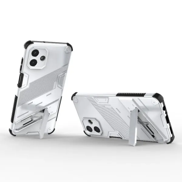 BIB Ochranný obal so stojanom pre Samsung Galaxy A07 biely