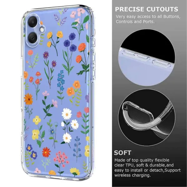 ART TPU Ochranný obal pre Samsung Galaxy A07 DAISY