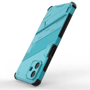 BIB Ochranný obal so stojanom pre Samsung Galaxy A07 modrý