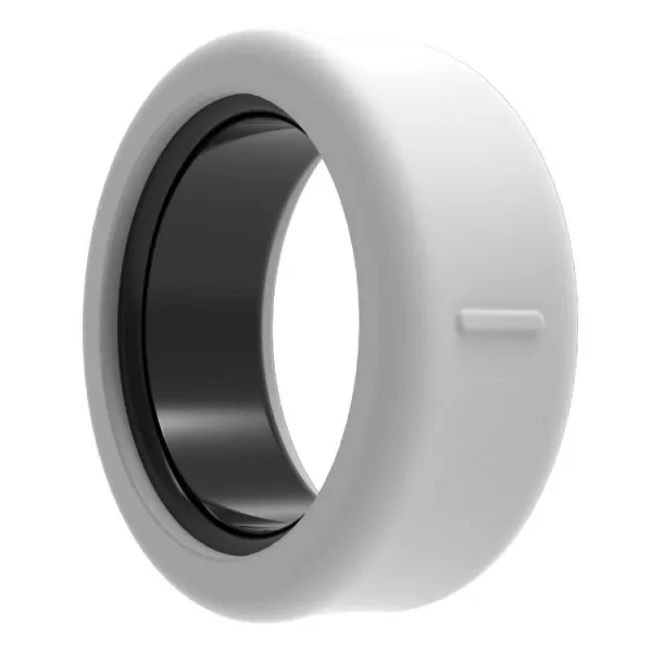 XDFIND SILICONE Obal na smart ring Samsung Galaxy Ring, veľkosť: 5-9 biely