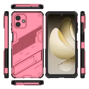BIB Ochranný obal so stojanom pre Samsung Galaxy A07 ružový