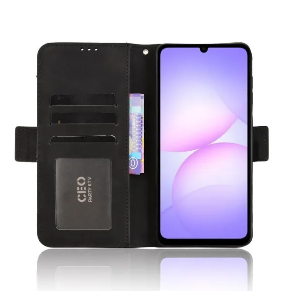 SLOT Peňaženkový obal pre Samsung Galaxy A07 čierny