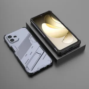 BIB Ochranný obal so stojanom pre Samsung Galaxy A07 šedý