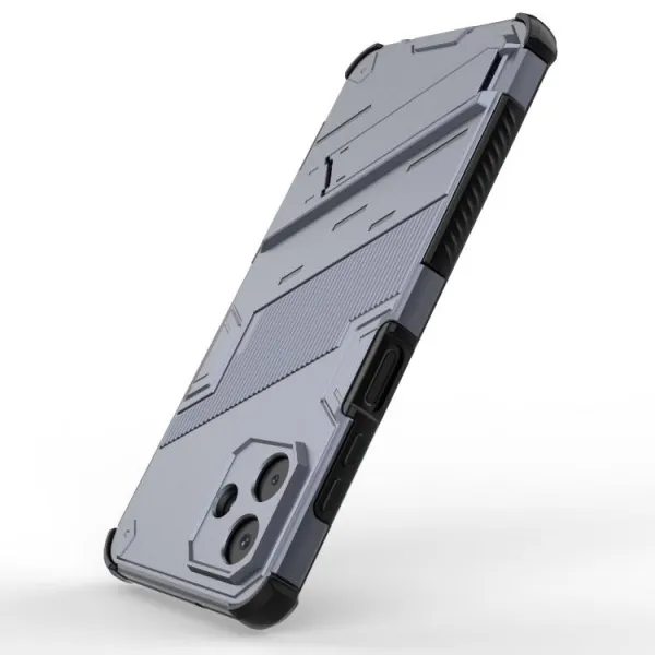 BIB Ochranný obal so stojanom pre Samsung Galaxy A07 šedý