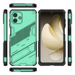 BIB Ochranný obal so stojanom pre Samsung Galaxy A07 zelený