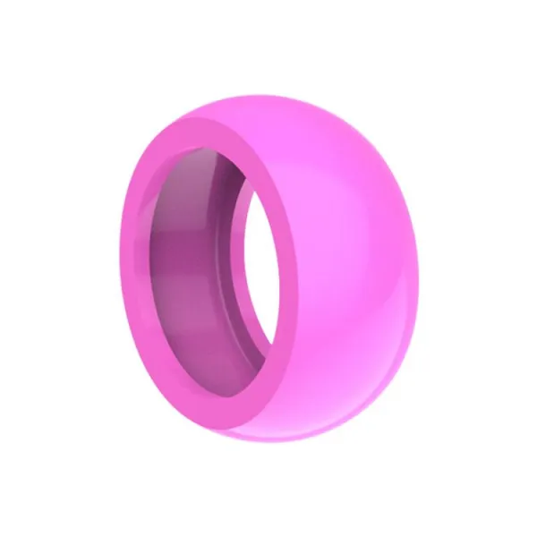XDFIND SILICONE Obal na smart ring Ultrahuman Ring Air, veľkosť: 8-10 tmavoružový