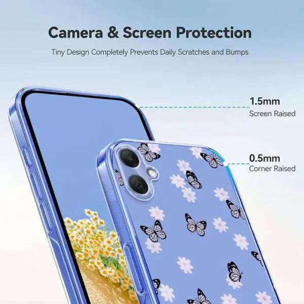 ART TPU Ochranný obal pre Samsung Galaxy A07 LITTLE BUTTERFLY