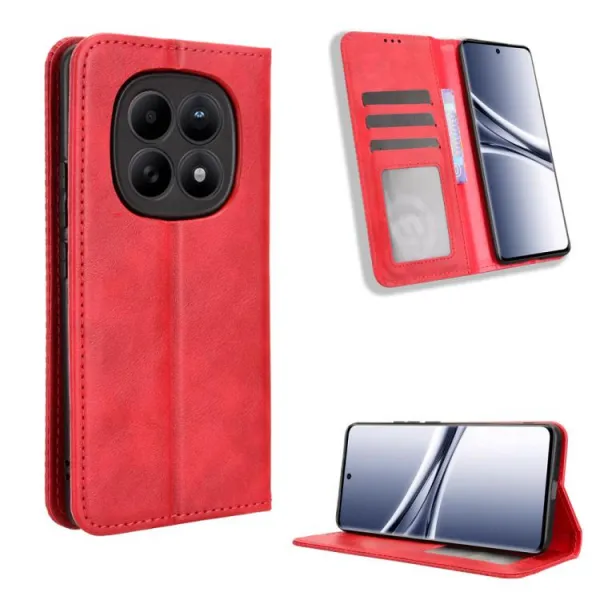 BUSINESS Peňaženkové puzdro pre Xiaomi Redmi Note 15 / Redmi Note 15 5G / POCO M8 5G červené
