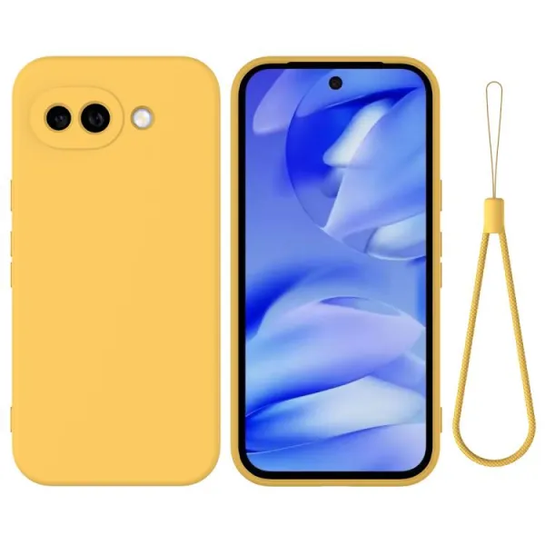 RUBBER Ochranný obal pre Google Pixel 10a žltý
