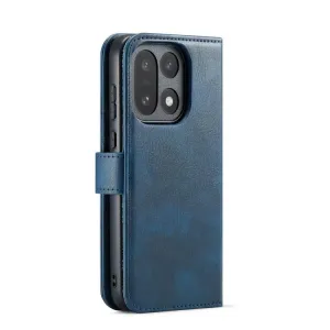 DG.MING Peňaženkový kryt 2v1 pre OnePlus 15 modrý