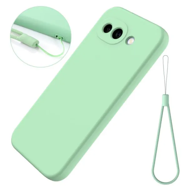 RUBBER Ochranný obal pre Google Pixel 10a zelený
