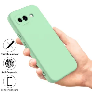 RUBBER Ochranný obal pre Google Pixel 10a zelený