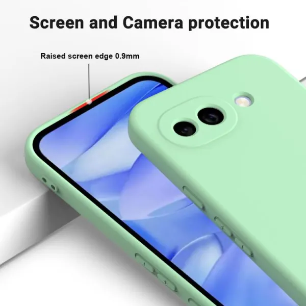 RUBBER Ochranný obal pre Google Pixel 10a zelený