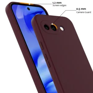 RUBBER MAGSAFE Silikónový kryt pre Google Pixel 10a PLUM