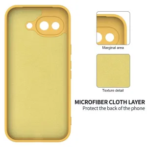 RUBBER Ochranný obal pre Google Pixel 10a žltý