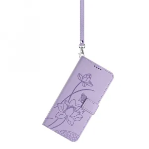 ART LOTUS Peňaženkové puzdro pre Honor Magic8 Lite fialové