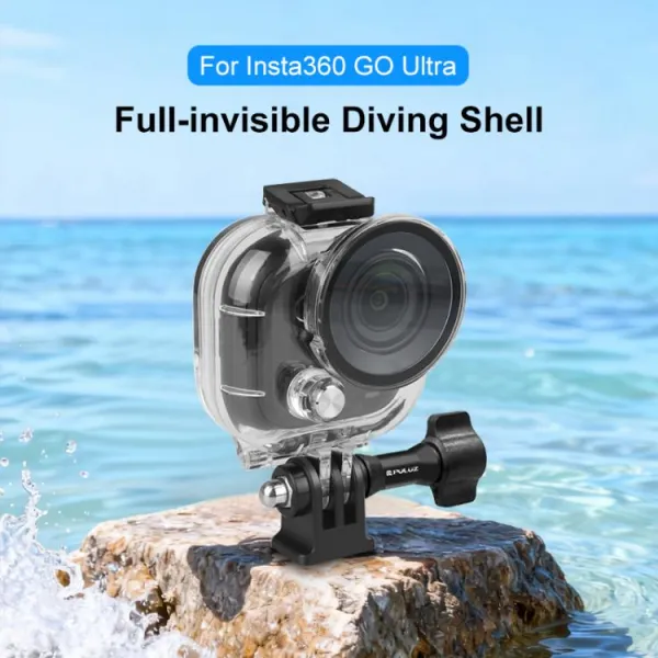PULUZ 50M Vodotesný obal pre Insta360 GO Ultra