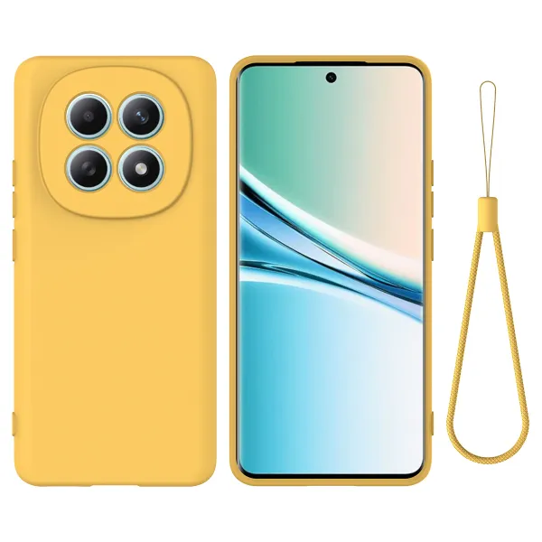 RUBBER Ochranný obal pre Xiaomi Redmi Note 15 žltý