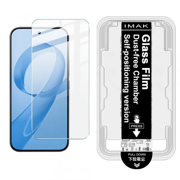 IMAK H EASY INSTALL Temperované sklo s inštalačným rámom pre POCO F8 Ultra