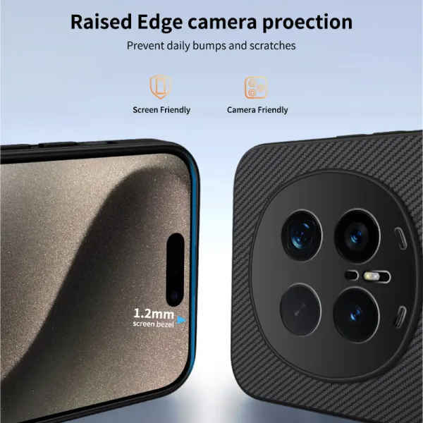 CARBON MAGSAFE Ochranný obal pre Honor Magic8 Pro šedý