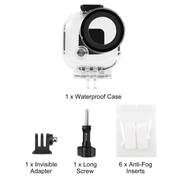 PULUZ 50M Vodotesný obal pre Insta360 GO Ultra