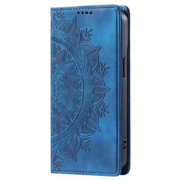 ART MANDALA Peňaženkový obal pre Xiaomi Redmi Note 15 modrý