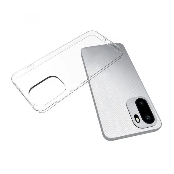 TPU Ochranný kryt pre OnePlus 15R priehľadný