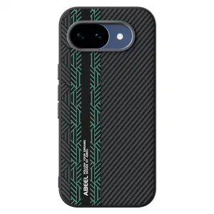 ABEEL RELIEF Ochranný obal pre Google Pixel 10a BLACK-GREEN