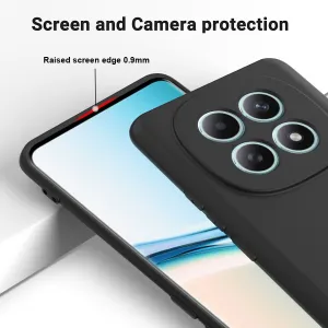 RUBBER Ochranný obal pre Xiaomi Redmi Note 15 čierny