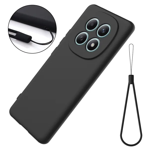 RUBBER Ochranný obal pre Xiaomi Redmi Note 15 čierny