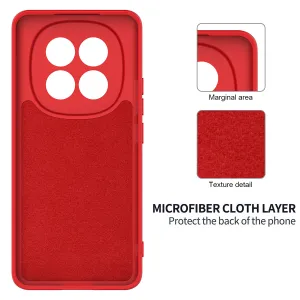 RUBBER Ochranný obal pre Xiaomi Redmi Note 15 5G / POCO M8 5G červený