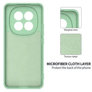 RUBBER Ochranný obal pre Xiaomi Redmi Note 15 zelený