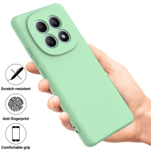 RUBBER Ochranný obal pre Xiaomi Redmi Note 15 zelený