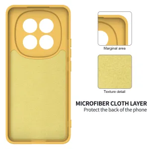 RUBBER Ochranný obal pre Xiaomi Redmi Note 15 žltý