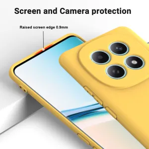 RUBBER Ochranný obal pre Xiaomi Redmi Note 15 žltý