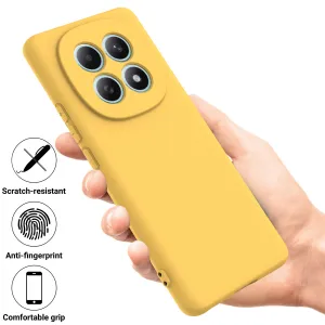 RUBBER Ochranný obal pre Xiaomi Redmi Note 15 žltý
