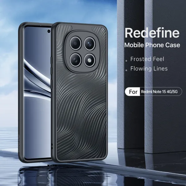 DUX AIMO Ochranný obal pre Xiaomi Redmi Note 15 / Redmi Note 15 5G / POCO M8 5G čierny