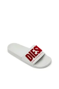 Šľapky Diesel Mayemi Sa-Mayemi Flock W Sandals White/Red