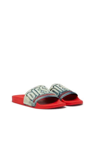 Šľapky Diesel Mayemi Sa-Mayemi Denim Sandals Red/Blue