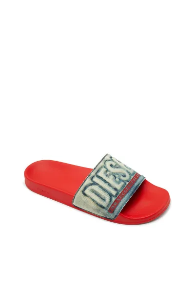 Šľapky Diesel Mayemi Sa-Mayemi Denim Sandals Red/Blue