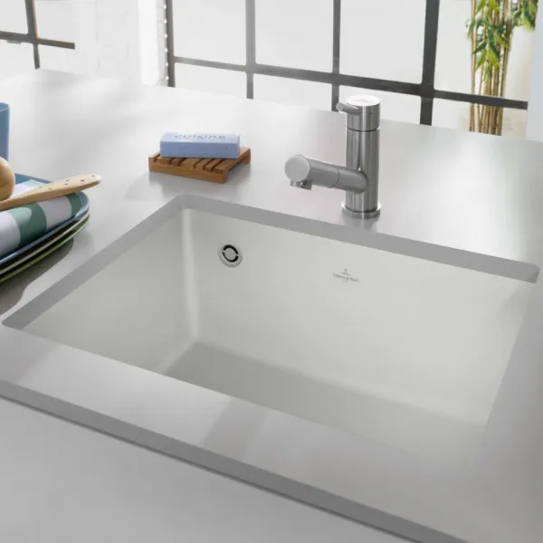 VILLEROY & BOCH VILLEROY & BOCH - Keramický drez Villeroy & Boch podstavný Subway 60 SU, 331001SM, Steam 331001SM