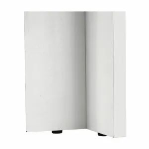 KONDELA Kraz jedálenský stôl 120x80 cm biela / čierna